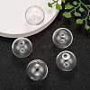 Handmade Blown Glass Globe Beads X-DH017J-1-6
