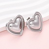304 Stainless Steel Stud Earrings EJEW-K311-01P-2