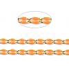 Brass Enamel Curb Chains CHC-C003-13G-08-2