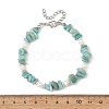Natural Mixed Stone Chip and Potato Cultured Freshwater Pearl Beaded Bracelets for Women BJEW-JB14280-5