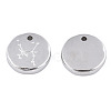 Non-Tarnish 316 Surgical Stainless Steel Charms STAS-S116-418G-P-3