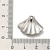 Anti-Tarnish 304 Stainless Steel Pendants STAS-U031-09P-3