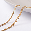 3.28 Feet Ion Plating(IP) 304 Stainless Steel Lumachina Chains X-CHS-H007-28G-1