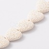 Synthetic Lava Rock Bead Strands G-N0114-11-1
