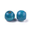 Dyed Natural Wood Beads WOOD-Q006-8mm-02-LF-1