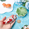 3Pcs 3 Styles Ceramic Display Decorations DJEW-GF0001-73-3