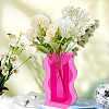 Wavy Acrylic Vases AJEW-WH0314-26-5