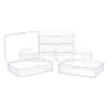 Polypropylene(PP) Storage Containers Box Case CON-WH0073-61-1