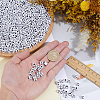 1000Pcs Craft Style Acrylic Beads MACR-PA0001-77-3