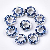Handmade Porcelain Bead Frame Beads X-PORC-S498-59-1