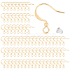 150Pcs Brass Earring Hooks KK-DC0002-43-1