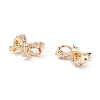 Rack Plating Brass Micro Pave Cubic Zirconia Charms ZIRC-C026-02LG-2