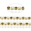 Brass Rhinestone Strass Chains CHC-N017-001A-A01-3