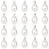 20Pcs ABS Plastic Imitation Pearl Pendants FIND-YW0009-34-1