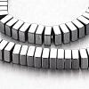 Electroplate Non-magnetic Synthetic Hematite Bead Strands G-F300-20A-01-1