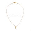 Key Brass Pendant Necklaces NJEW-JN02972-04-1