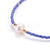 Nylon Thread Braided Bead Bracelets BJEW-E360-03-3