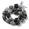 Natural Labradorite Beads Strands G-C105-A02-01-3