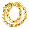 Electroplate Glass Beads Strands EGLA-V001-06-2