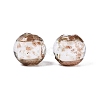 Handmade Gold Sand Lampwork Beads LAMP-N045-01A-2