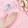 300Pcs 10 Colors Opaque Glass Beads GLAA-GO0001-02-4