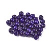 Dyed Natural Wood Beads WOOD-Q006-8mm-12-LF-1