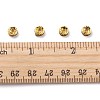Brass Grade A Rhinestone Spacer Beads RSB036NF-04G-4