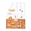 Rectangle with Bread Pattern Paper Baking Bags CARB-K0001-01B-2