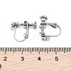 Non-Tarnish 316 Stainless Steel Clip-on Earring Findings STAS-K274-09P-3