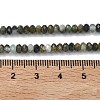 Natural Green Tourmaline Beads Strands G-L651-B05-4x2mm-02-5