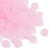 Frosted Transparent Acrylic Beads X1-OACR-P029-03B-05-2
