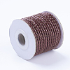 1 Roll Round Braided Cowhide Cords WL-SC0001-01A-2