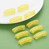 Transparent Crackle Acrylic Beads CACR-S009-001B-N85-7