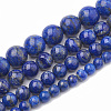 Natural Lapis Lazuli Beads Strands X-G-S333-6mm-013-2
