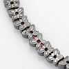 Electroplate Non-magnetic Synthetic Hematite Beads Strands G-J209D-01-1