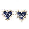 Printed Alloy Pendants X-ENAM-S016-69B-1