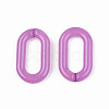 Imitation Jelly Acrylic Linking Rings OACR-T024-02-E02-2