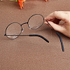 20 Pairs 4 Colors Silicone Eyeglasses Temple Tips Sleeve Retainer AJEW-GF0006-79-7