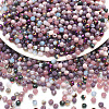 Electroplate Glass Beads GLAA-D020-01H-1