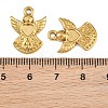 304 Stainless Steel Pendant Cabochon Settings SA-CBA1839-08G-3