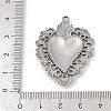 304 Stainless Steel Pendants STAS-D366-05C-P-3