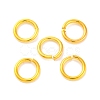 Brass Saw Cut Open Jump Rings KK-G514-01I-G-1