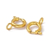 PVD Vacuum Plating 201 Stainless Steel Spring Ring Clasps STAS-J401-LD023-8-2