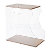 Wooden Vinyl Record Storage Holder Rack ODIS-WH0086-135-1