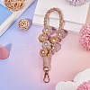 Hand-woven Flower Pendant Decorations KEYC-TAC0009-02KCG-05-4