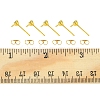 30Pcs Brass Stud Earring Findings KK-FS0001-13-6
