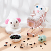 Plastic Doll Eyes Sets DIY-WH0297-07B-5