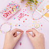 8Strands 4 Colors Handmade Polymer Clay Beads Strands CLAY-PH0001-54-6