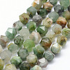 Natural Chrysoprase Beads Strands G-F523-34-8mm-1
