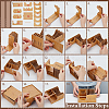 DIY Wooden Copper Foil Tape Dispenser AJEW-WH0270-375B-3